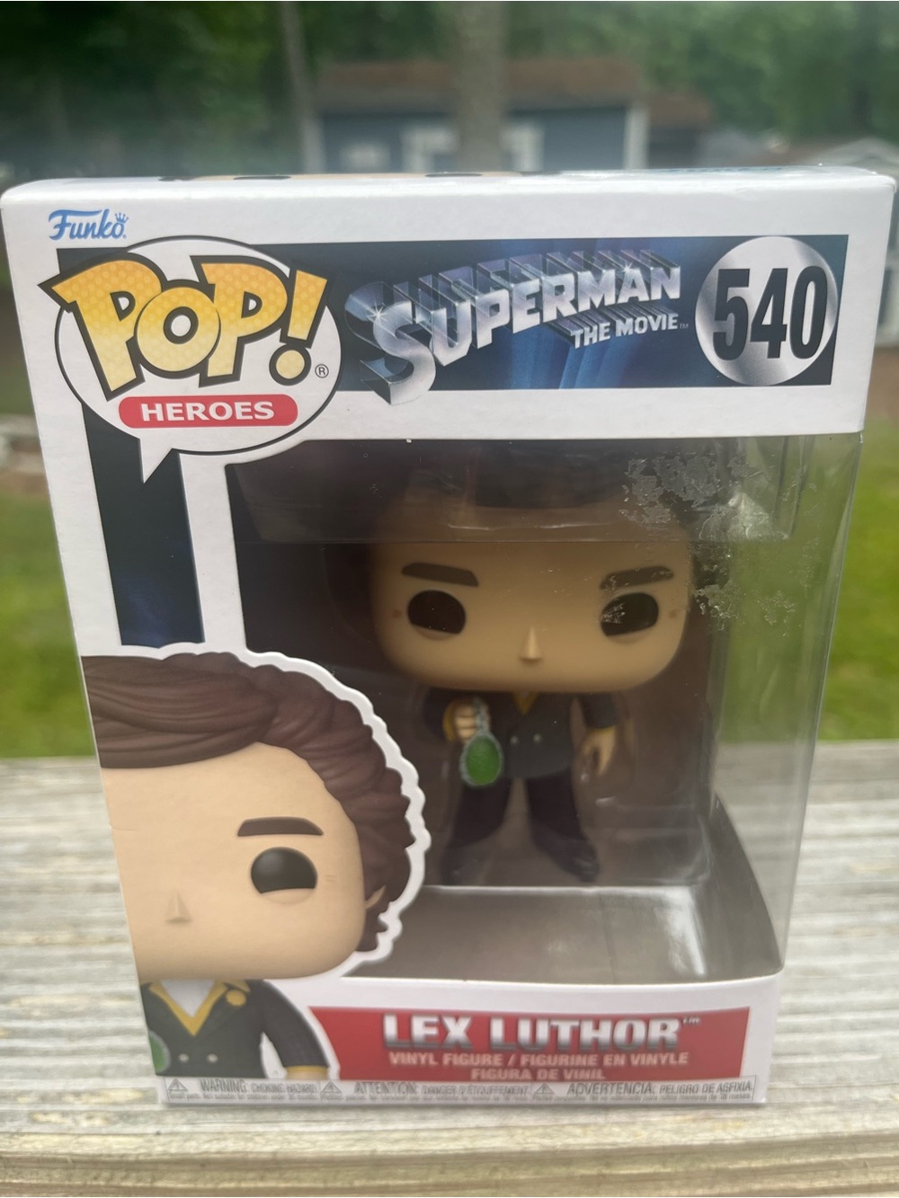 Funko Pop! Heroes Lex Luthor Vinyl Figure – Black & Green Accents